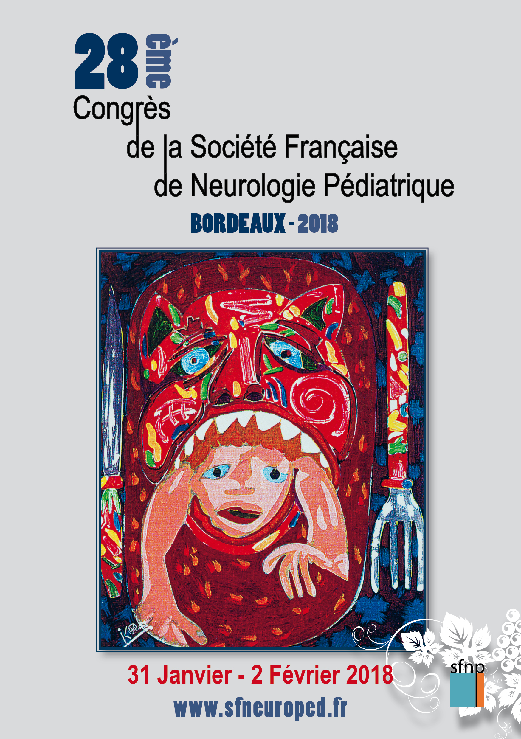SFNP 2018 - Congrès de Neuropédiatrie - Bordeaux (722 personnes)