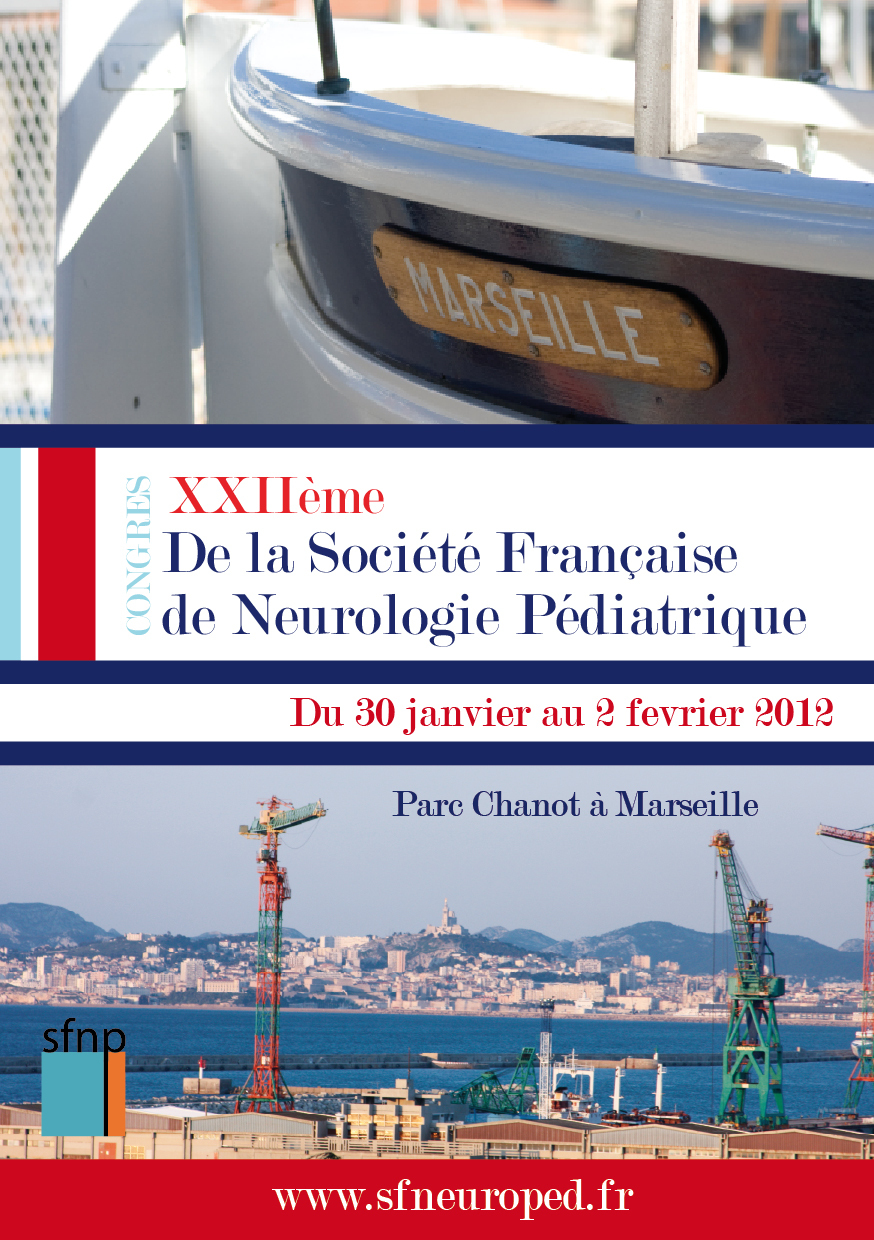 SFNP 2012 - CONGRES DE NEUROPEDIARIE - MARSEILLE (590 PERSONNES)