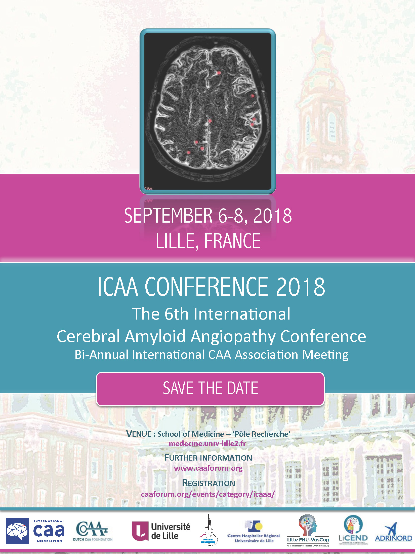 ICAA  CONFERENCE 2018 - CONGRES D'EPILEPTOLOGIE - LILLE 